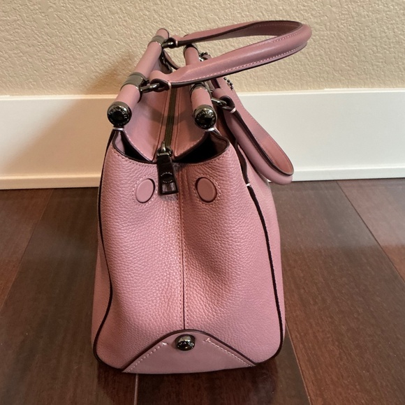 COACH GRACE bag in Dusty Rose/Dark Gunmetal - Picture 4 of 6